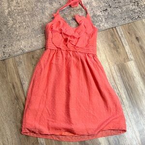 Max & Cleo Strapless Dress in Coral 🎄